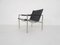 SZ02 Black Leather Lounge Chair by Martin Visser for 't Spectrum, the Netherlands 1964, Image 4
