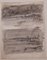 Rudolf Hausner - Paysage - Aquarelle Originale sur Papier - Milieu 20ème Siècle 1