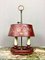 Early 20th French Antique Hand Painted Bouillotte Table Lamp 1