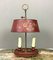 Early 20th French Antique Hand Painted Bouillotte Table Lamp 7