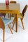 Square Oak Veneered Folding Table from Jitona, 1960s, Image 21