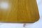Tavolo pieghevole impiallacciato in quercia di Jitona, anni '60, Immagine 13