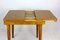 Square Oak Veneered Folding Table from Jitona, 1960s 4