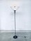 Black and Cream Polifemo Floor Lamp by Carlo Forcolini for Artemide, 1980s 1