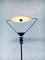 Schwarz-cremefarbene Polifemo Stehlampe von Carlo Forcolini für Artemide, 1980er 4