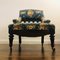 Small Victorian Ebonised Armchair, 1880s, Image 6
