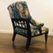 Small Victorian Ebonised Armchair, 1880s 4