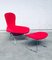 Mid-Century Lounge Chair and Ottoman by Harry Bertoia for Knoll International, Set of 2, 1960s 22
