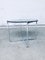 Chrome and Glass Coffee Table by Ludwig Mies van der Rohe for Knoll International, 1970s, Image 4
