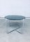 Chrome and Glass Coffee Table by Ludwig Mies van der Rohe for Knoll International, 1970s 1
