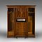 Antique Mahogany Gentleman's Triple Wardrobe, Image 3