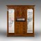 Antique Mahogany Gentleman's Triple Wardrobe, Image 2