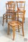 Bistro Chairs from Luterma, 1950s, Set of 4 1