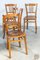 Bistro Chairs from Luterma, 1950s, Set of 4 2