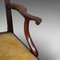 Antique Mahohany and Leather Dining Chairs, Set of 6, Image 11