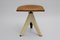 Industrial Three Legged Stool 1