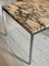 Tavolo da pranzo Mid-Century in marmo e placcato in cromo di Florence Knoll Bassett per Knoll Inc. / Knoll International, Immagine 3
