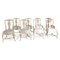 Antique Sweden Baroque-Style Dining Chairs, 1900s, Set of 8, Image 1