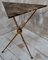 Triangular Marble Topped Side Table, 1950s 11