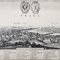 Stampa vintage raffigurante la città di Praga di Wenzel Hollar, 1649, Immagine 4