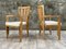 Large Oak Lounge Chairs by Guillerme et Chambron, Set of 2 10