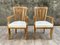 Large Oak Lounge Chairs by Guillerme et Chambron, Set of 2 16