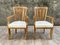 Large Oak Lounge Chairs by Guillerme et Chambron, Set of 2, Image 16