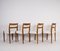 Mid-Century Swedish Dining Chairs by Nils Jonsson for Troeds, Bjärnum, Set of 4 8
