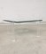 Danish Poul Kjaerholm Style Metal, Acrylic Glass & Glass Coffee Table, 1960s 14