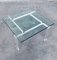 Danish Poul Kjaerholm Style Metal, Acrylic Glass & Glass Coffee Table, 1960s, Image 13