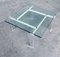 Danish Poul Kjaerholm Style Metal, Acrylic Glass & Glass Coffee Table, 1960s 12