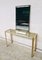 Hollywood Regency Console Table and Mirror, 1970s, Set of 2, Image 16
