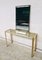 Table Console et Miroir Hollywood Regency, 1970s, Set de 2 16