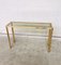 Hollywood Regency Console Table and Mirror, 1970s, Set of 2, Image 7