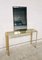 Hollywood Regency Console Table and Mirror, 1970s, Set of 2 1