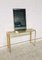 Table Console et Miroir Hollywood Regency, 1970s, Set de 2 18