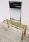 Hollywood Regency Console Table and Mirror, 1970s, Set of 2, Image 14