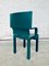 Green Leather Armchairs by Paolo Piva for B&B Italia / C&B Italia, 1980s, Set of 4 5