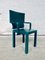 Green Leather Armchairs by Paolo Piva for B&B Italia / C&B Italia, 1980s, Set of 4 7