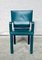 Green Leather Armchairs by Paolo Piva for B&B Italia / C&B Italia, 1980s, Set of 4 13