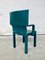 Green Leather Armchairs by Paolo Piva for B&B Italia / C&B Italia, 1980s, Set of 4 6