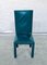 Green Leather High-Back Dining Chairs by Paolo Piva for B&B Italia / C&B Italia, 1980s, Set of 4, Image 15