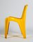 Mid-Century Yellow Garden Table and 4 Chairs by Helmut Bätzner for Bofinger, Set of 5 7