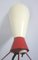 Modell 1618 Tischlampe in Rot & Weiß von Josef Hurka für Napako, 1950er 9