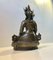 Buddha Vajrasattva tibetano antico in bronzo, Immagine 13