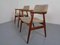 Fauteuils GM11 en Teck par Svend Aage Eriksen de Glostrup, Danemark, 1960s, Set de 2 5