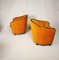 Italian Lounge Chairs in the Style of Gio Ponti, 1950s, Set of 2 10