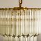 Large Four-Tier Crystal Chandelier from Venini, 1960s 14