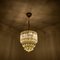 Large Four-Tier Crystal Chandelier from Venini, 1960s 4