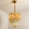 Large Four-Tier Crystal Chandelier from Venini, 1960s 2
